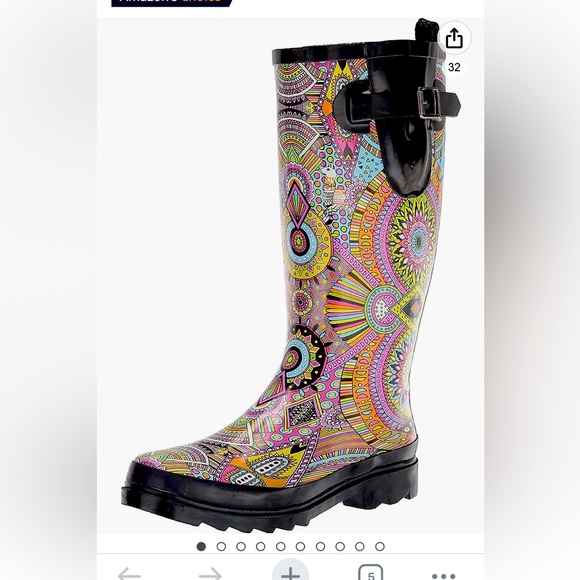 Sakroots rain boots - Picture 1 of 7